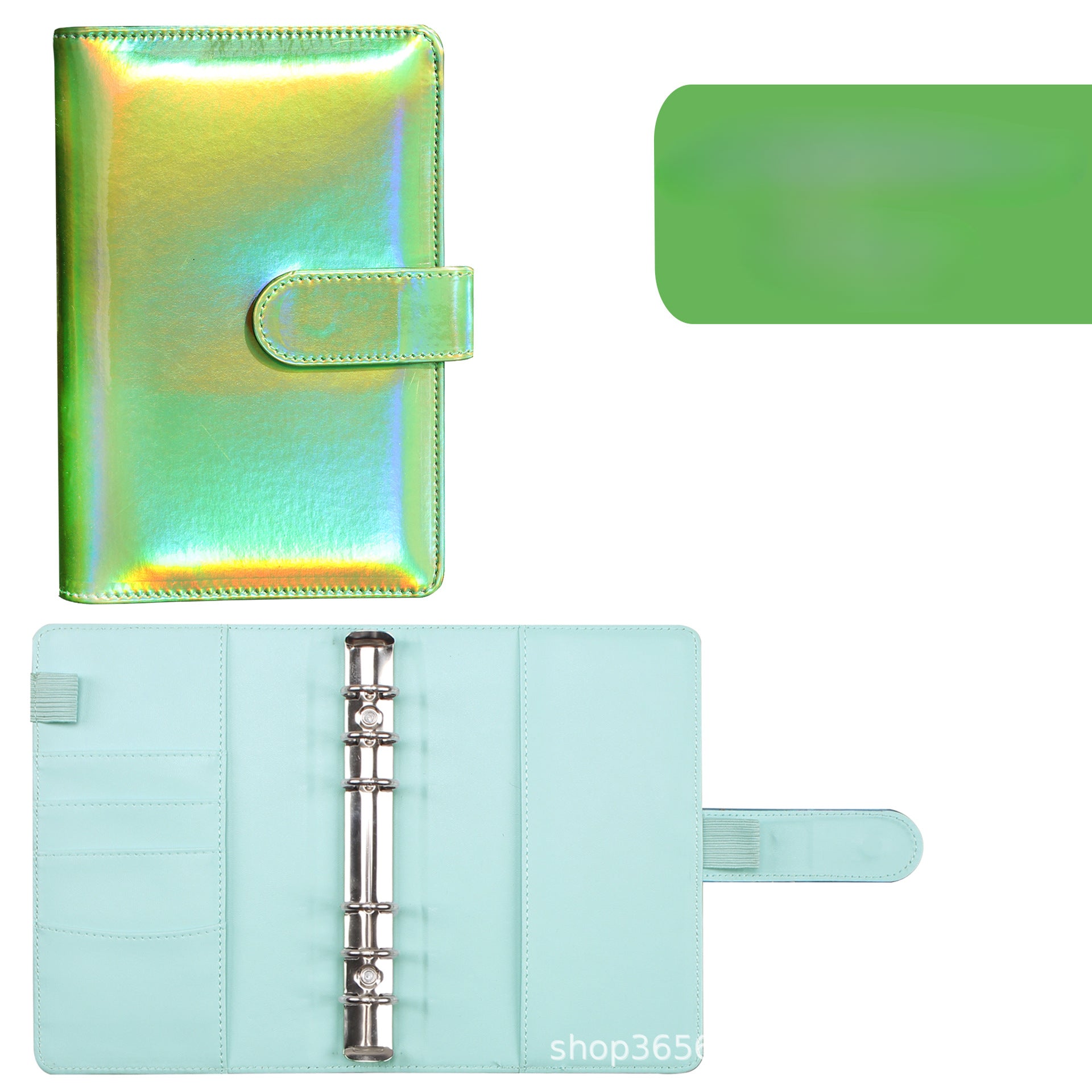 Wholesale A6 Macaron PU Binder Hand Book Notebook